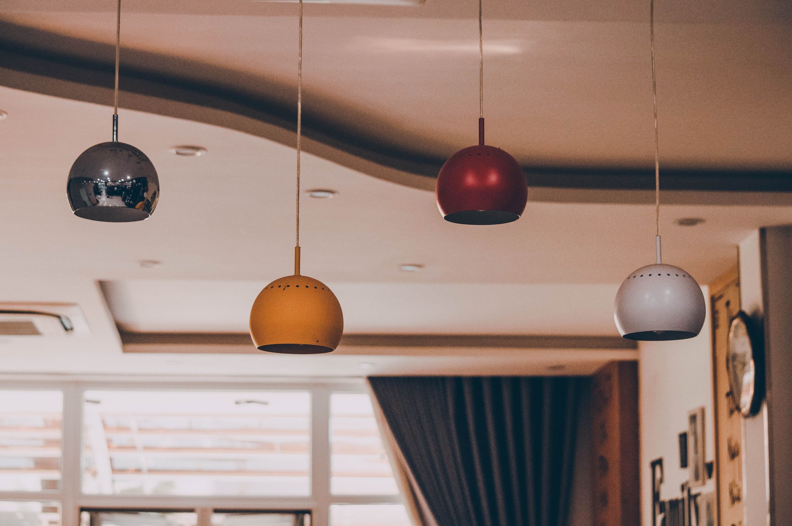 Intérieur contemporain lampes suspendues design