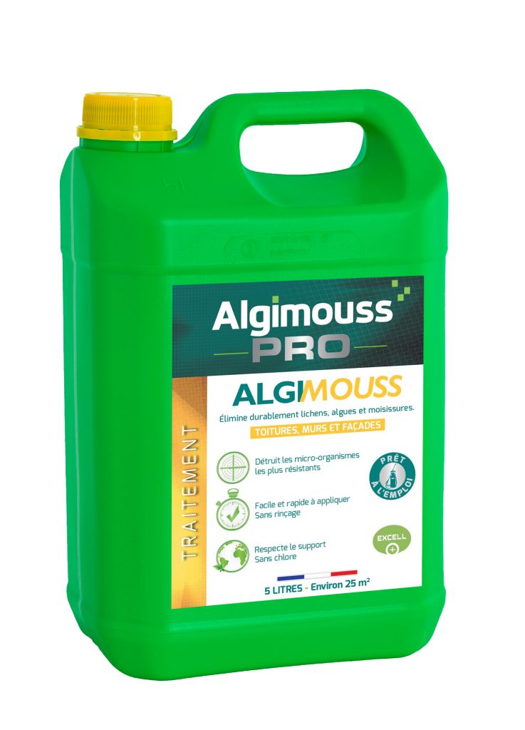 Algimouss antimousse toitures murs et façades